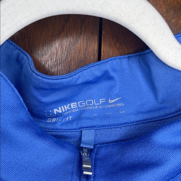 Nike Golf Blue Dri-FIT Quarter-Zip Pullover XXL - Picture 2 of 3